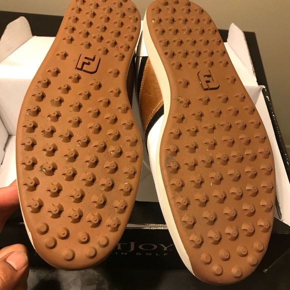 Footjoy Contour golf shoes size 10 - Picture 3 of 7